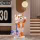 2025 new high-end decorative violent bear belt starry sky lamp karaoke audio large floor-standing ornament next to the living room sofa