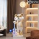 2025 new high-end decorative violent bear belt starry sky lamp karaoke audio large floor-standing ornament next to the living room sofa
