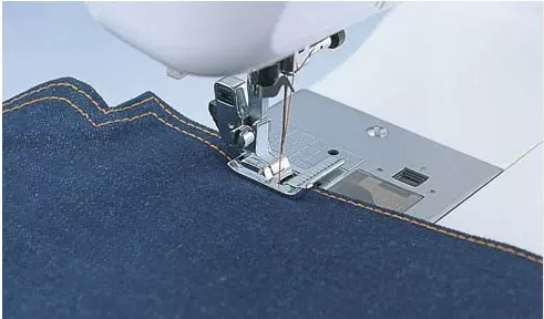 胜家电动家用多功能缝纫机配件平行线迹拼布带尺子导向