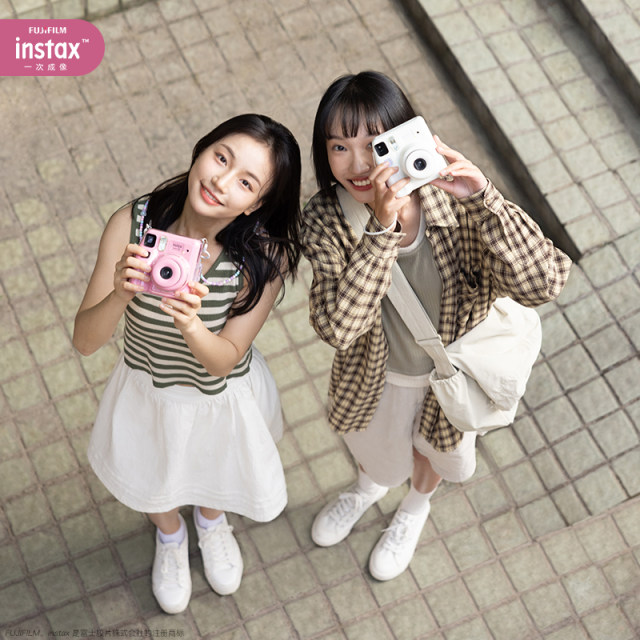 New camera Fuji mini SE one-time imaging mini instant camera mini7+ upgraded film machine