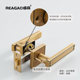 Ruigaoquan Copper's new Chinese door lock room room bedroom room wooden door handle household universal villa double open split
