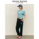 TeenieWeenie Bear Women's Clothing Spring Fashion Retro Sport Pants Commuting Simple Casual Pants Long Pants Women

