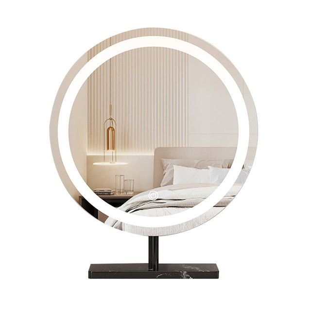 Medieval dressing table makeup mirror, advanced smart mirror, bedroom ...