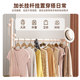 Hanging rack bedroom floor -to -ceiling roster hat rack multi -function can move thicker thickened and thickened household hanging bag rack