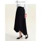 Stubborn 2025 Spring New French Elegant Asymmetrical Large Swing Long High Waist Pleated A-line Skirt Women's Clothing