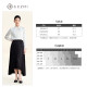 Stubborn 2025 Spring New French Elegant Asymmetrical Large Swing Long High Waist Pleated A-line Skirt Women's Clothing