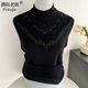 Mom's winter velvet thickened sweater bottoming shirt grandma's warm top middle-aged and elderly women's autumn and winter knitted sweater