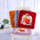 Thickened plush cushion winter warm butt cushion non-slip chair cushion home sofa dining table chair stool cushion