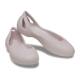 Crocs Crocs women's shoes flat shoes round toe breathable lightweight flat shoes work shoes hollow sandals office