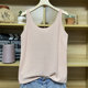 Summer vest pure cotton thread women's sleeveless base knitted inner top loose casual thin style for women's straps
