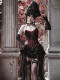 Blood Supply Original Duchess Variety Show Same Style Gothic Velvet Fishbone Belt Suspender Dress Christmas