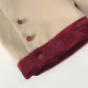 Lan Rose large size women's early autumn new texture red velvet splicing short -sleeved dress temperament OL commute