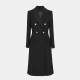 Lan Rose Large Size Women's Customer-supplied Double Twill Long Sleeve Dress Mid-length Twill Dual-purpose Long Skirt