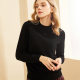 Hengyuanxiang cashmere sweater women's half turtleneck spring and autumn pure cashmere sweater base shirt versatile short pullover sweater
