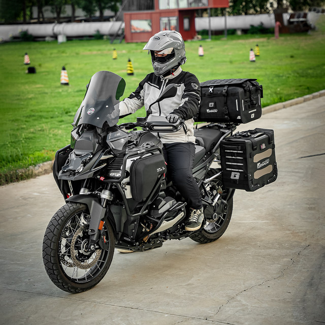 GSADV is suitable for BMW R1300ADV three-box aluminum alloy side box tail box motorcycle saddle bag motorcycle modification parts