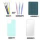 Transparent back card DIY sticker material package suitable for Apple 15/14/13/12 Huawei P70 mobile phone case mate60 mobile phone back card handmade back plate package pencil sharpener pad tool