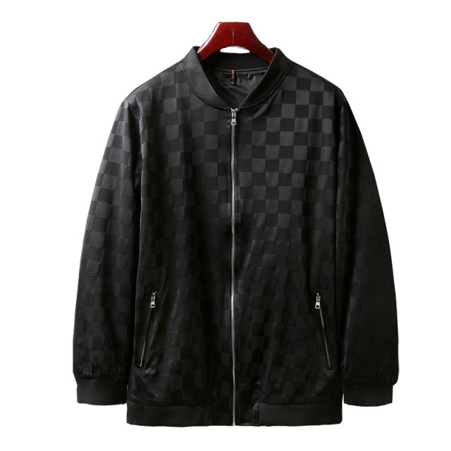 Bi Meng autumn new style plus fertilizer, increase the size of baseball uniform men's leisure sports jacket fat guy jacket tide brand fat