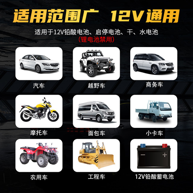 Youxin Smart Car Battery Charger 12V24V Volt Motorcycle Lead Acid Battery Repair Charger General
