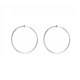 Circle ear clips without ear piercings for women new high-end exaggerated rings with large circle clips without ear piercings for men