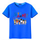 Pure cotton T-shirt class uniform custom logo work clothes short-sleeved printed cultural shirt party group class uniform round neck students
