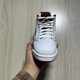 Air Jordan 5 AJ5 White Red Rukawa Maple Flame Red Low-top Retro Basketball Shoes 314338-101