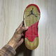 Air Jordan 5 AJ5 White Red Rukawa Maple Flame Red Low-top Retro Basketball Shoes 314338-101