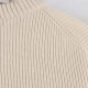 Sunshine Home Autumn and Winter New Style Foreign Trade Daily Single Women's Loose Oversize Round Neck Sweater Knitted Sweater Large Size