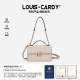 Louis Cardi's catwalk relief handbag gift box Muse gold medal gift for wife
