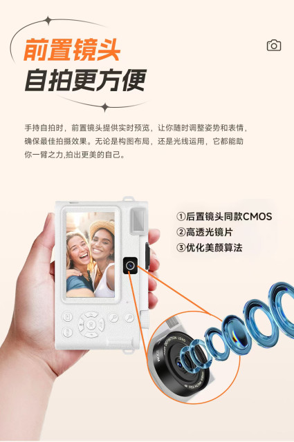 Canon HD Digital Camera Micro SLR 5K Can Take Photos Student Party Selfie Travel CCDWI-FI