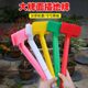 Flat inclined plastic large-sized floor horticulture label agricultural corn test ground mark indicator sign combination