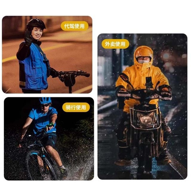 Mobile phone rain bag for takeout, special rider, rechargeable stand, waterproof bag, thickened touch screen camera, waterproof cover