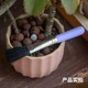 Succulent plant moss tool soft hair green small leaf dust removal cleaning brush gardening pot cleaning grey removal powder
