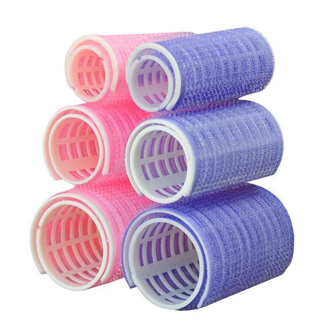 Air bangs rolled tube lazy fixed artifact setting from sticky heart roll short hair curls fluffy clip
