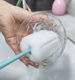 Long-handled household cup brush brush cup washing cup washing artifact cup washing brush cleaning brush without dead corners sponge brush bottle brush
