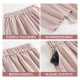 velvet glutinous rice pants for women in spring, autumn and winter 2025 new style loose straight casual small pink wide-leg pants
