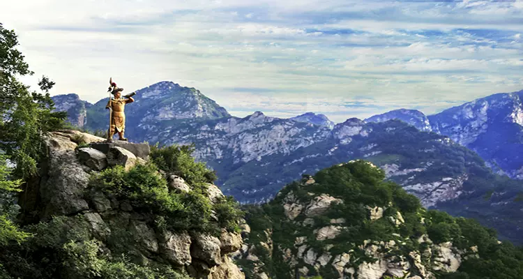 黑山大峡谷图片