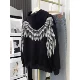 
Extra large size 300Jin [Jin equals 0.5 kg] Printed fashionable casual couple hooded sweatshirt in autumn loose heavy industry sports versatile jacket