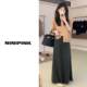 Zhuang Buliang's new temperament high-waist knitted skirt for early autumn, slimming mid-length straight skirt for women