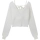 Plus size women's clothing for fat mm slimming inner bottoming sweater top autumn 2023 new fake two-piece long-sleeved sweater
