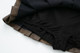 JIN homemade 23 autumn American retro hot girl style solid color pleated short skirt makes you look slim and long legs versatile A-line skirt leather skirt