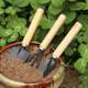 Gardening three-piece set of potted small shovel, garden small shovel, indoor flower potted loose soil, flower and vegetable planting tools