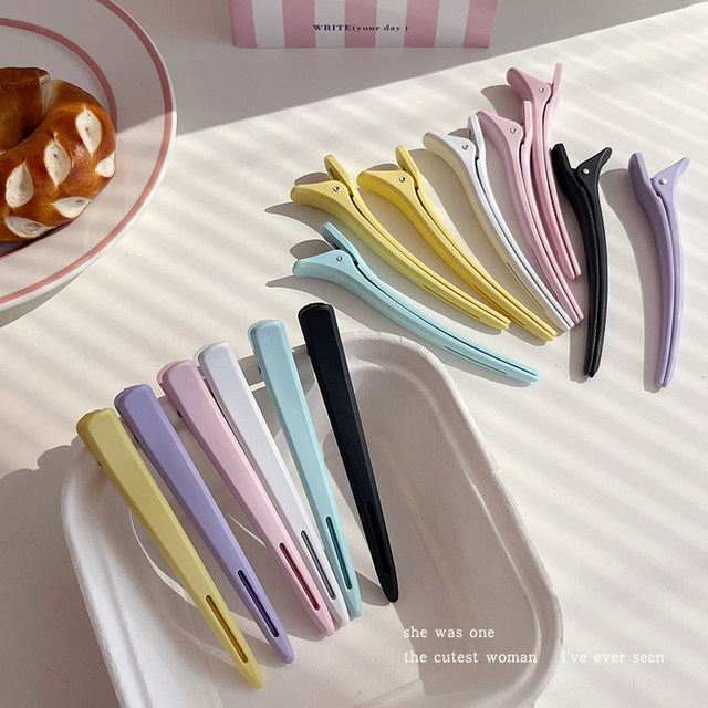 3 pieces ~ fluffy hair clips for women with hair roots, hair clips, bangs fixing clips, hair clips, traceless duckbill clips, one-word clips