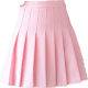 Pleated skirt short skirt female summer 2022 new high -waisted student wild skirt female A -line skirt college spring and autumn
