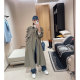 NancyCavally selected merino ultrafine wool light luxury expensive wool long classic windbreaker