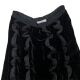 Women's autumn new winter sweet velvet silk heavy industry ruffle skirt high-end fashion niche long skirt