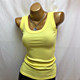 INS hot style U-neck slim-fitting breast-covering sleeveless bottoming vest with yellow suspenders for summer women