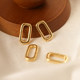 14K -plating real gold and color -shaped shaped spring buckle connection buckle DIY ending buckle handmade chain accessories