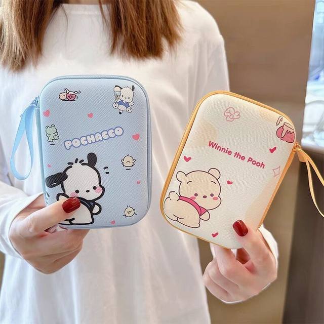 Charger digital storage bag headset data cable cute cartoon CCD camera portable tidal box hard disk bag hard
