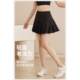 Large size sports short skirt for women in summer new high-waisted slim pleated skirt running fitness skirt pants skirt tennis skirt
