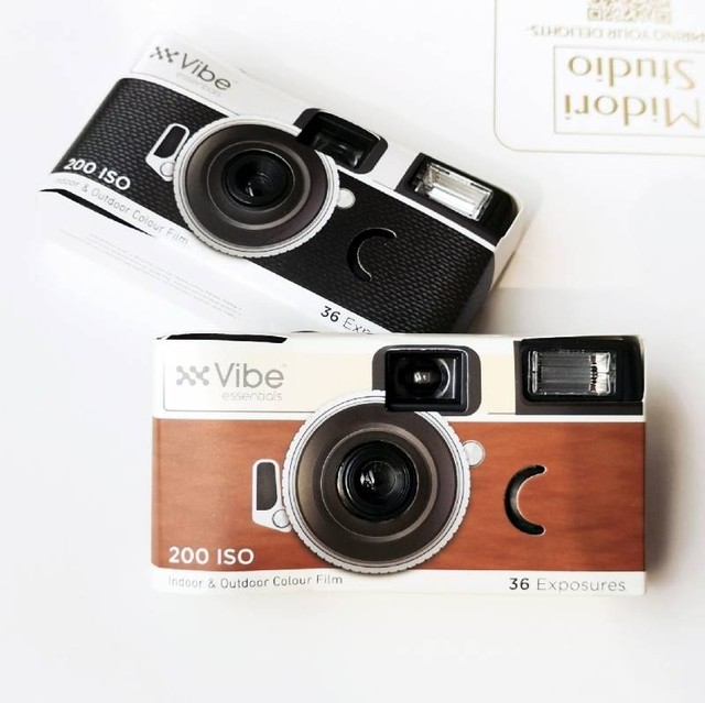 German VIBE disposable film camera Kodak film machine color film point-and-shoot camera student birthday gift